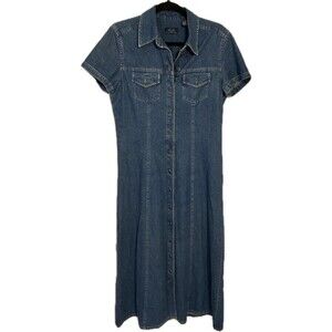 Women’s Long Denim Dress